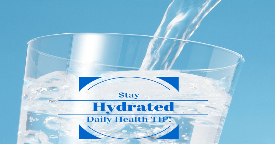 Drink Water Health Habit Houston TX